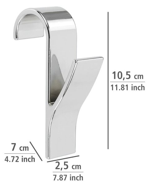Komplet 4 kavljev za radiator Wenko Hook