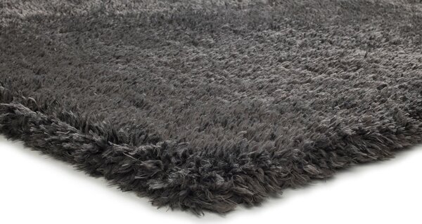 Siva preproga 110x60 cm Shaggy Reciclada - Universal