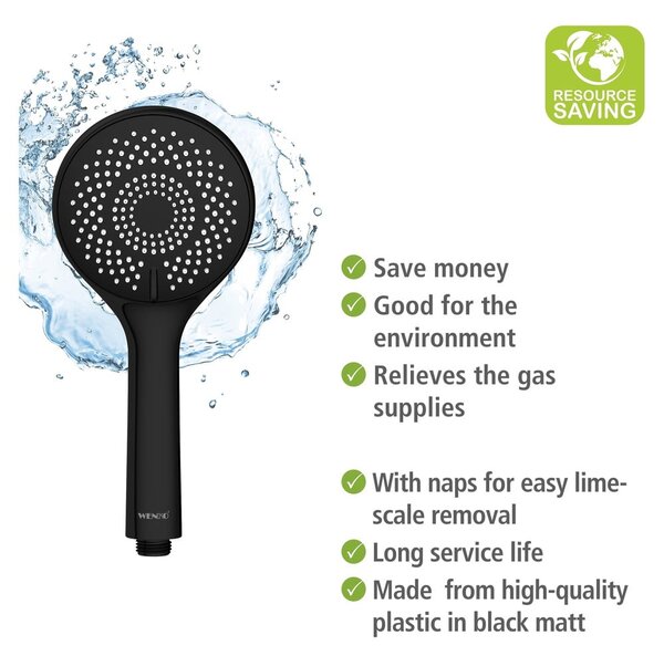 Tuš ročka ø 11 cm Water Saving – Wenko