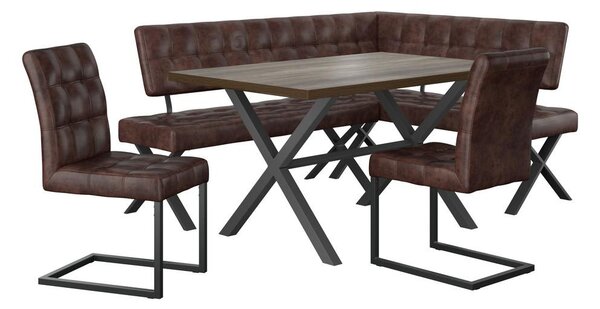Mömax Kotna Klop Donna, Vintage Rjava, 200 X 150 Cm
