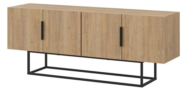 TV omarica v hrastovem dekorju 140x55 cm Titan – Marckeric