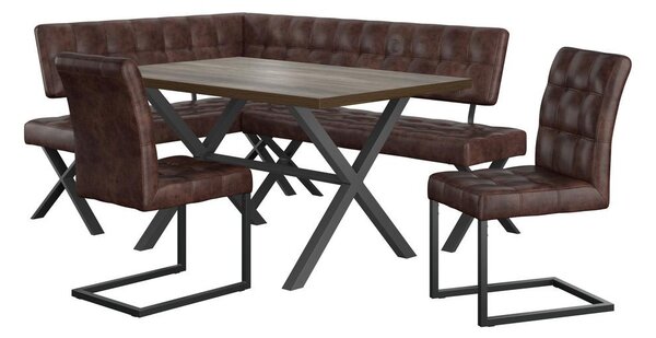 Mömax Kotna Klop Donna, Vintage Rjava, 150 X 200 Cm