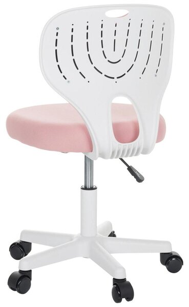 MID.YOU Otroški Vrtljivi Stol Kiddy Top W, Roza