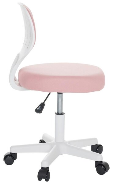 MID.YOU Otroški Vrtljivi Stol Kiddy Top W, Roza