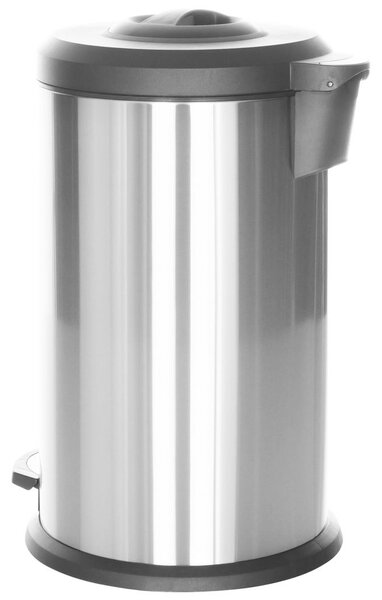 MID.YOU Koš Za Smeti Clean X, 40 L, Srebrna