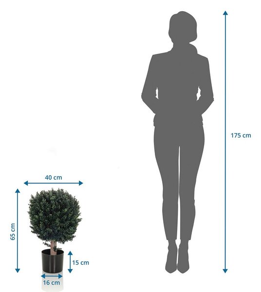 MID.YOU Umetna Rastlina Buxus
