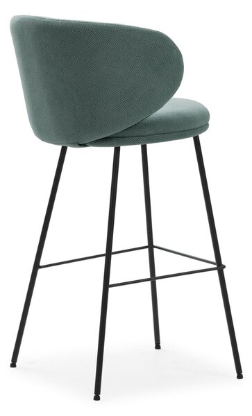Zeleni barski stoli v kompletu 2 ks (višina sedeža 65 cm) Rush – Marckeric