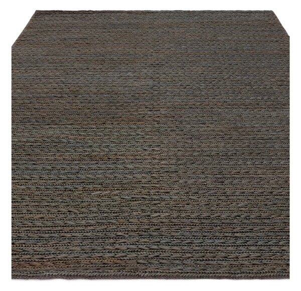 Antracitno siva ročno tkana preproga iz jute 120x170 cm Oakley – Asiatic Carpets