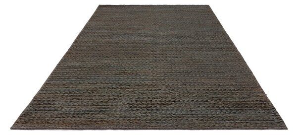 Antracitno siva ročno tkana preproga iz jute 120x170 cm Oakley – Asiatic Carpets