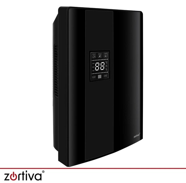 2v1 90W LCD razvlaževalec in čistilec zraka absorber vlage 2L črn