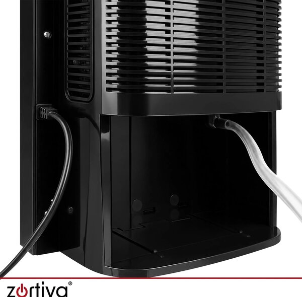 2v1 90W LCD razvlaževalec in čistilec zraka absorber vlage 2L črn