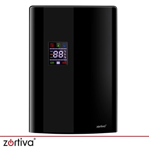 2v1 90W LCD razvlaževalec in čistilec zraka absorber vlage 2L črn