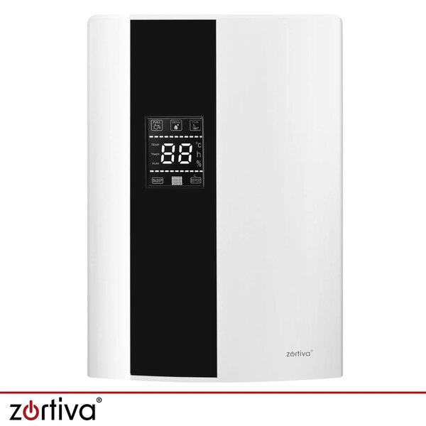 2v1 90W LCD razvlaževalec in čistilec zraka absorber vlage 2L bel
