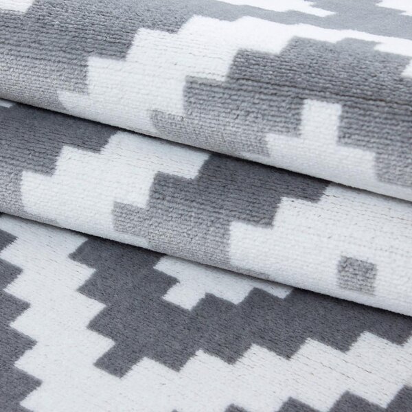 Novel Tkana Preproga Plus Grey, Siva, 80x150 Cm