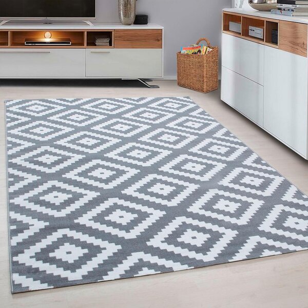Novel Tkana Preproga Plus Grey, Siva, 80x150 Cm