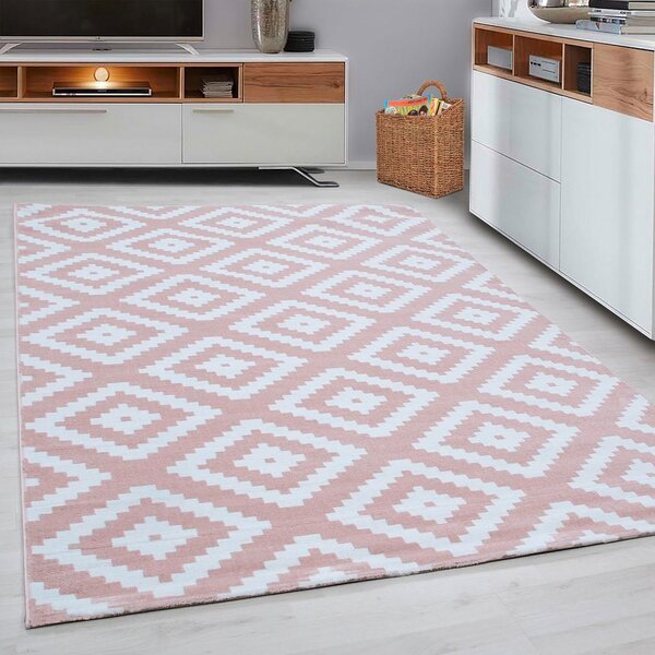 Novel Tkana Preproga Plus Pink, Roza, 80x150 Cm