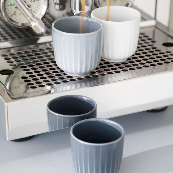 Bela porcelanasta skodelica za espresso Kähler Design Hammershoi, 1 dl