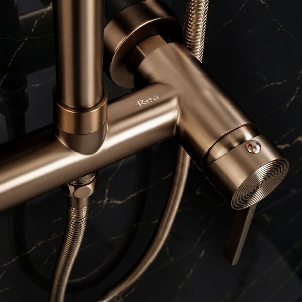 Komplet za prhanje Rea Foster Brush Copper