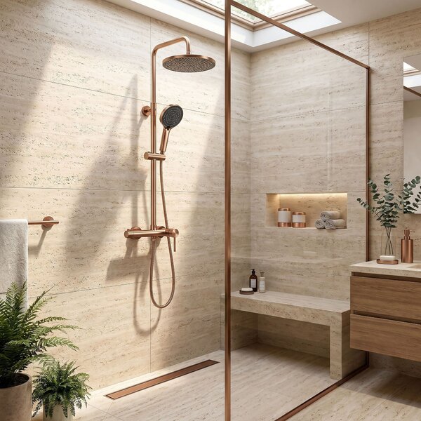 Komplet za prhanje Rea Foster Brush Copper