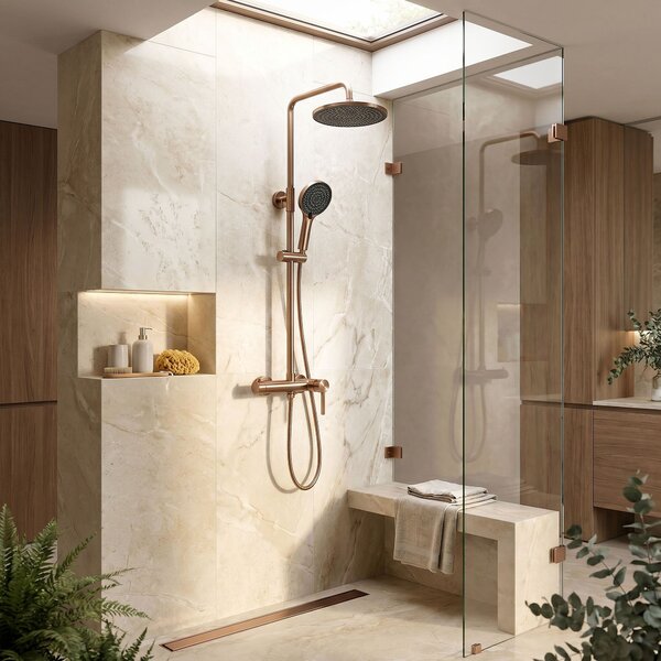 Komplet za prhanje Rea Foster Brush Copper