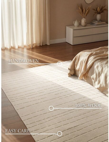 Kremno bela volnena preproga 120x170 cm Kenso – Villeroy&Boch