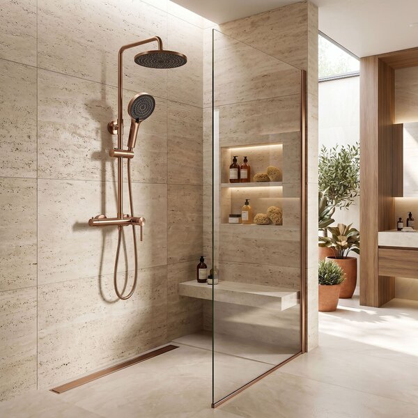Komplet za prhanje Rea Foster Brush Copper