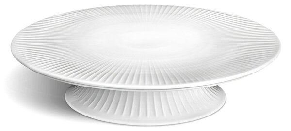 Bel porcelanast pladenj za torte Kähler Design Hammershoi Cake Dish, ⌀ 30 cm