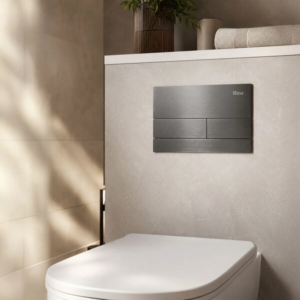 Tlačni gumb za WC predstensko enoto K011A-Q in Slim024N Rea T Titan