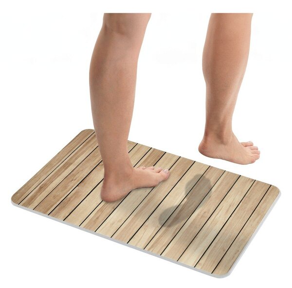 Kopalniška preproga iz diatomejske zemlje v naravni barvi 39x60 cm Lepiana – Wenko