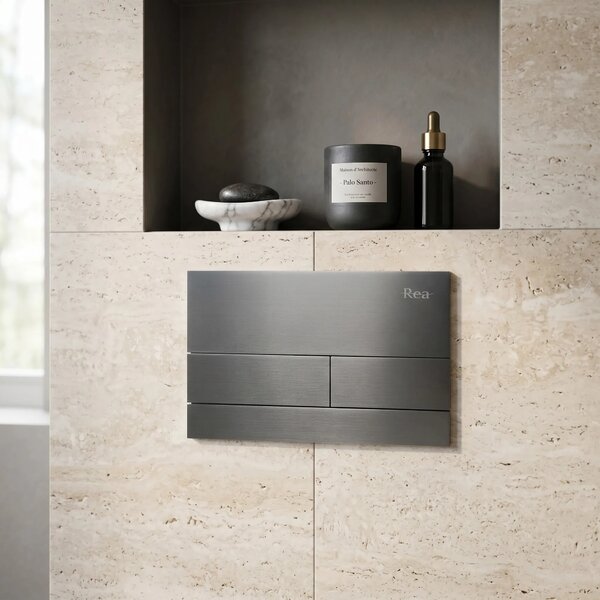 Podometni Set za WC Slim 024N z Gumbom T Titan
