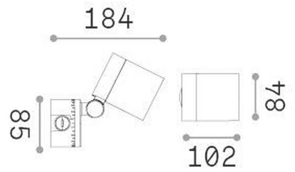 STENSKA LED-SVETILKA 13 W 3000 K 220-240 V
