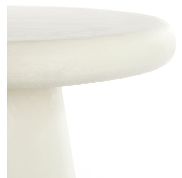 Bela okrogla mizica ø 60 cm Kulona – Light & Living