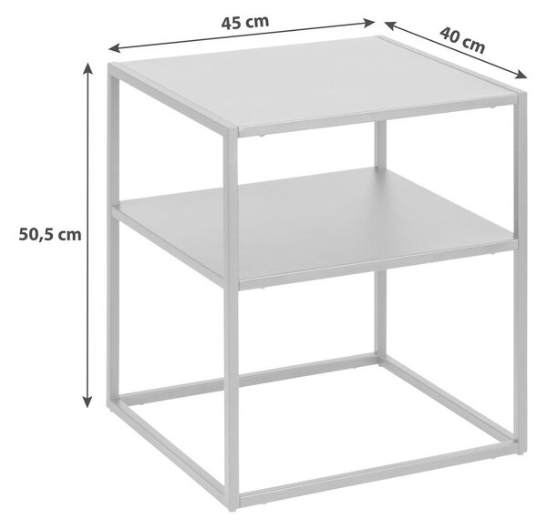 MIZICA, 45/50,5/40 cm črna