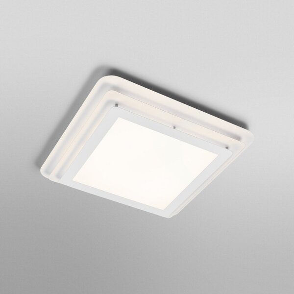 OSRAM LED stropna svetilka ORBIS SPIRAL LAYER, bela, 45 x cm, Bela, Dnevna soba / jedilnica, Kovina, Sodobni