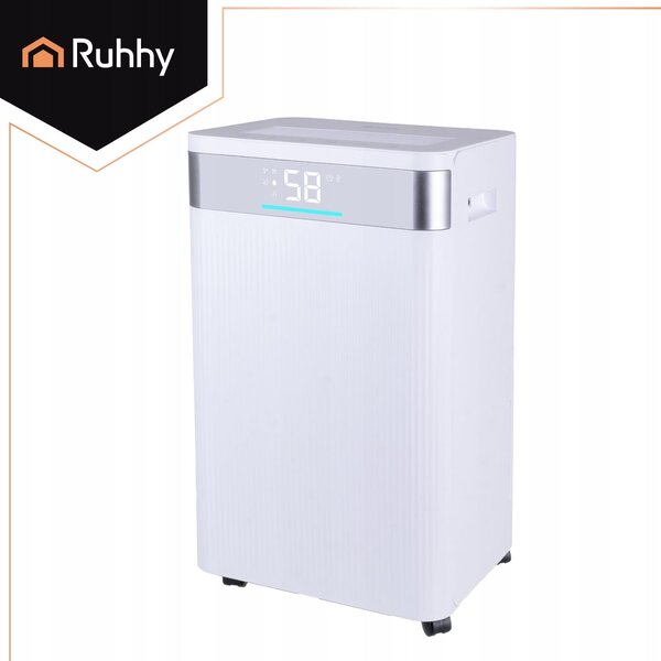WiFi 330W kondenzacijski razvlaževalec LCD na kolesih 4,3L touch Brisoo