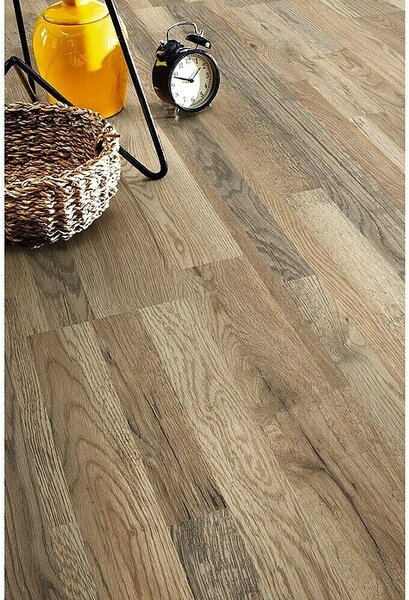LOGOCLIC Silentos Laminat Cabino (Rustikalen videz, 1.288 x 195 x 9 mm) productname.garantie.plussign BAUHAUS garancija 15 let