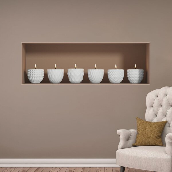 3D stenska nalepka Ambiance Candles