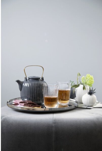 Antracitno siv porcelanast čajnik Kähler Design Hammershoi, 1,2 l