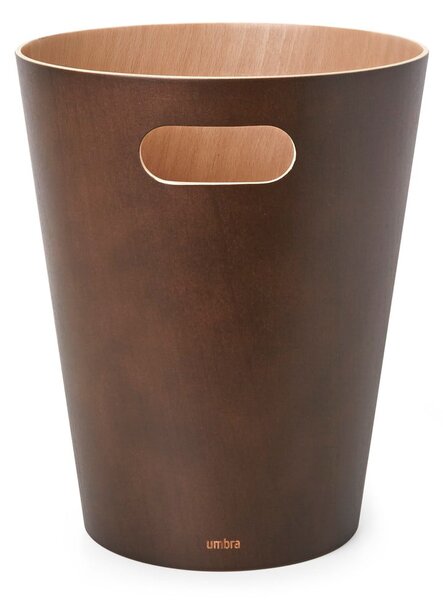Rjav koš za smeti za pisarno 7,5 l Woodrow – Umbra