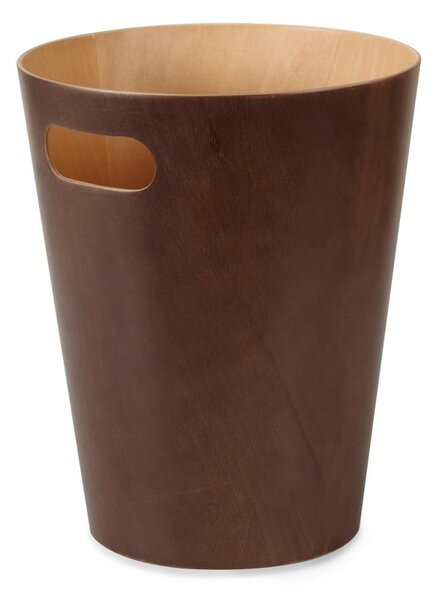 Rjav koš za smeti za pisarno 7,5 l Woodrow – Umbra