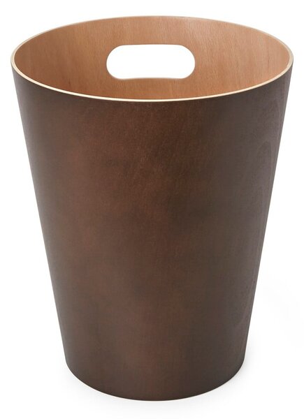 Rjav koš za smeti za pisarno 7,5 l Woodrow – Umbra