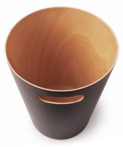 Rjav koš za smeti za pisarno 7,5 l Woodrow – Umbra