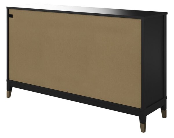 Črna komoda 144x85x41 cm Westerleigh – Støraa