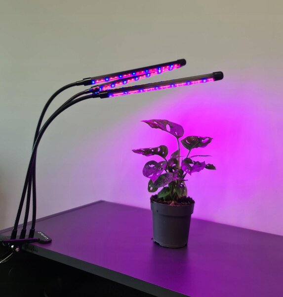 60 LED UV svetilka za rast rastlin 30W - 3 načini delovanja