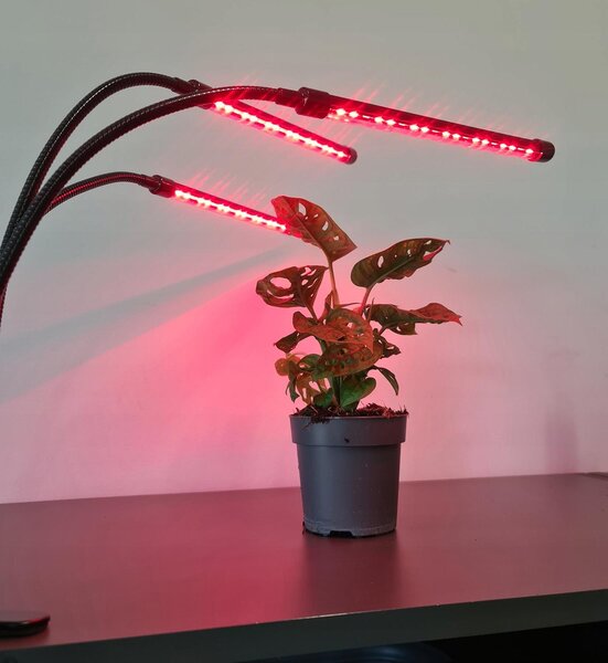 60 LED UV svetilka za rast rastlin 30W - 3 načini delovanja