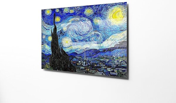 Steklena slika 70x50 cm Vincent van Gogh – Wallity