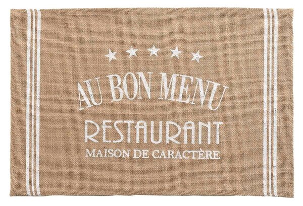 Pogrinjek iz jute 30x45 cm Diner – douceur d'intérieur