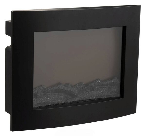 LED dekoracija moderni kamin COZY WARM 40x50 cm, črn