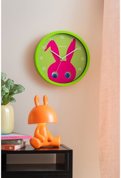 Otroška ura ø 31 cm Peekaboo Bunny – Karlsson