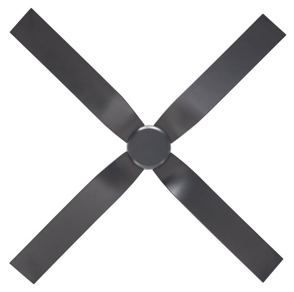 CasaFan Stropni ventilator Eco Ventos, siv, kovinski, IP44, DC, WiFi, Siva, Kovina, Sodobni